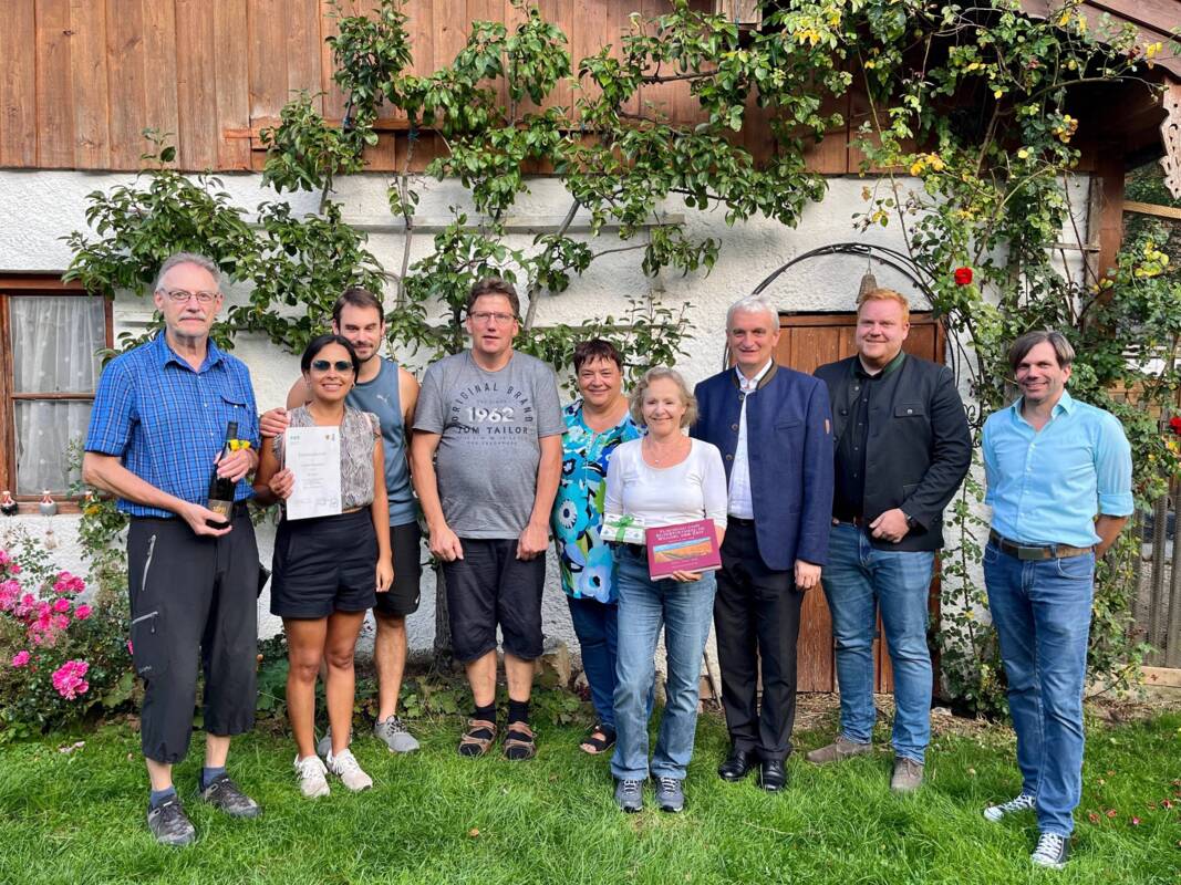 Urlaub Jubiläum bei Hildegard Huber